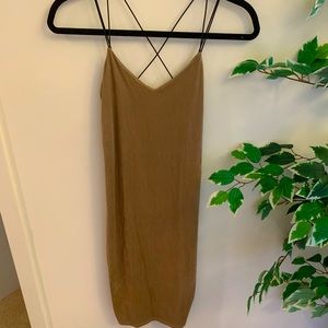 Suede Dress